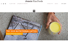 Tablet Screenshot of jomeisfinefoods.com.au
